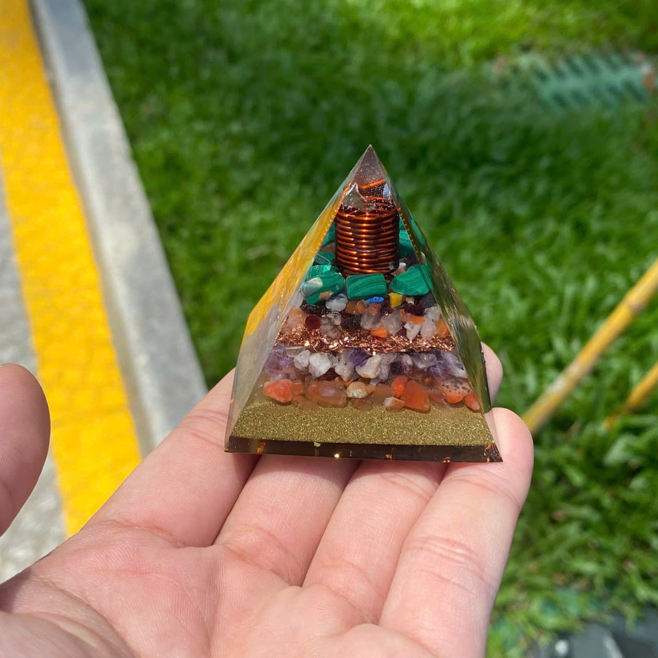 Mini Orgonite Pyramid