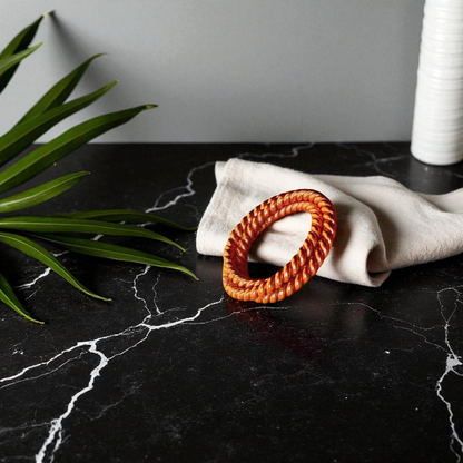 144 MHz Vortex Pendant – Pure Copper Sacred Cubit