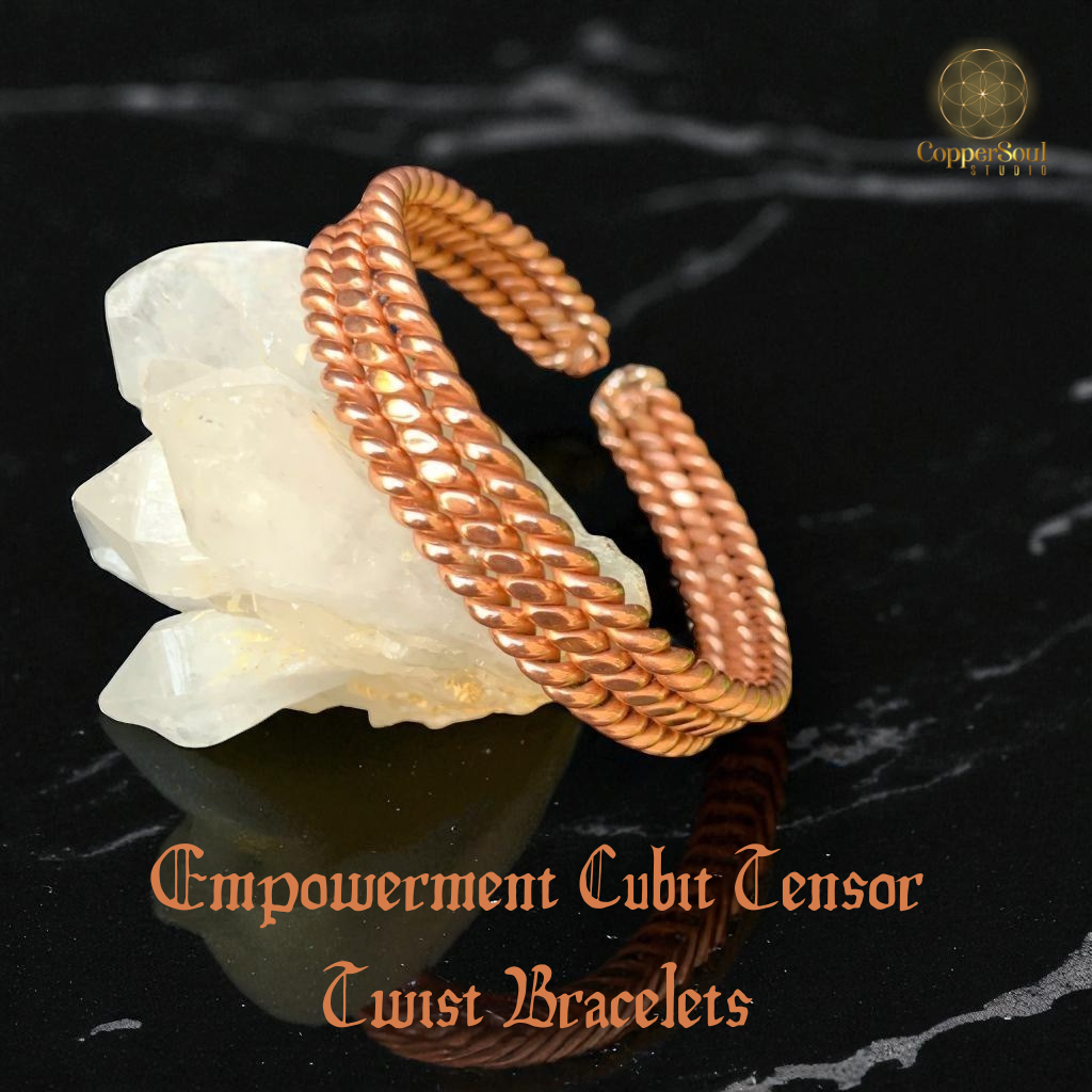Empowerment Cubit Tensor Twist Bracelets
