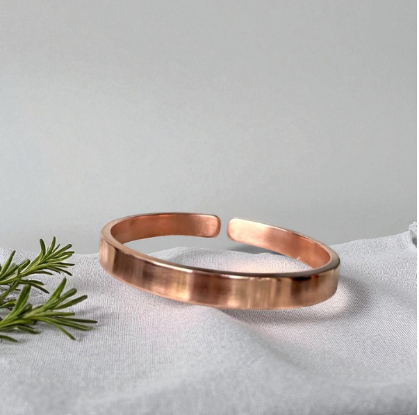 Bold Copper Cuff Bracelet for Men – Thick, Heavyweight Design
