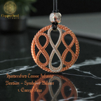 Tensor Infinity Pendant – Symbol of Balance & Energy Flow