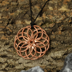 Sacred Geometry Tensor Pendant – EMF Protection & Energy Harmony