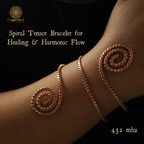 Spiral Tensor Bracelet – Healing & Harmonic Flow