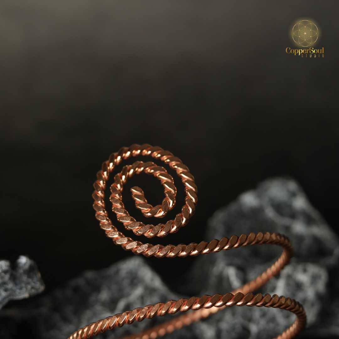 Spiral Tensor Bracelet – Healing & Harmonic Flow
