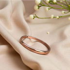 Slim Open Copper Cuff Bracelet – Handcrafted from Pure 99.99% Copper