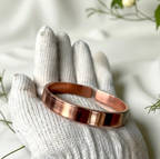 Bold Copper Cuff Bracelet for Men – Thick, Heavyweight Design