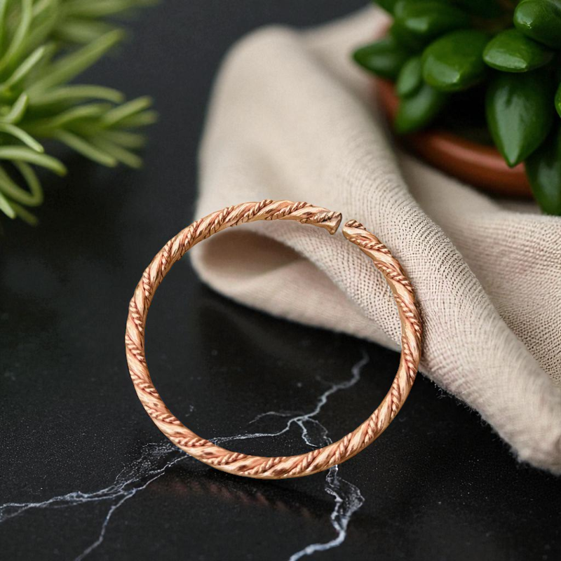 4-Frequency Tensor Cuff Bracelet – EMF Shielding