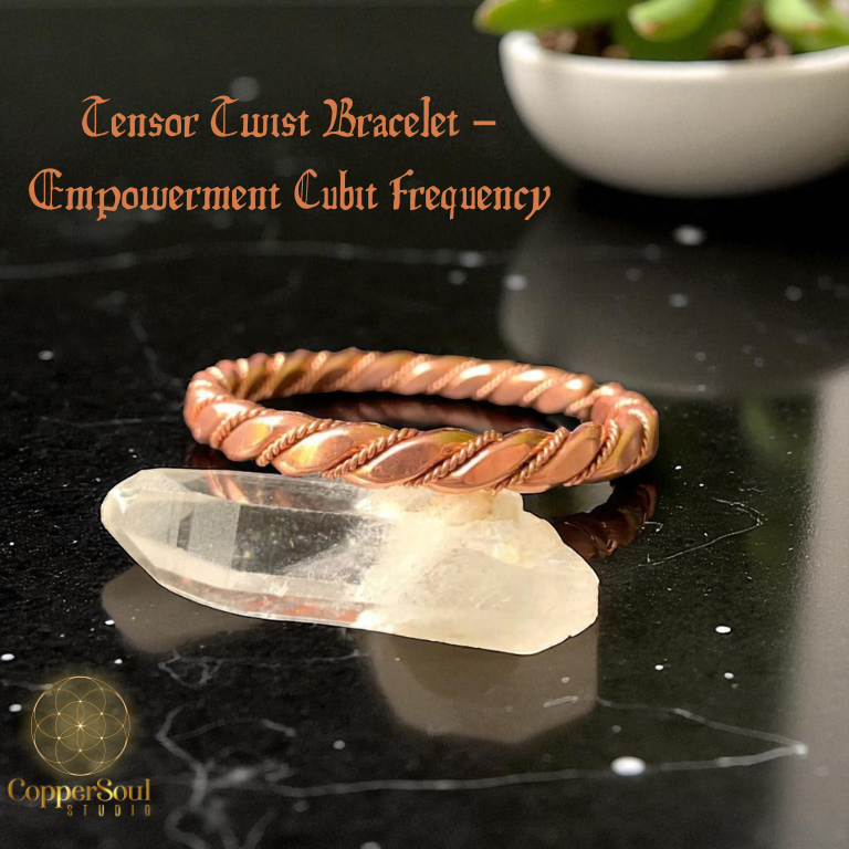 Tensor Twist Bracelet – Empowerment Cubit Frequency