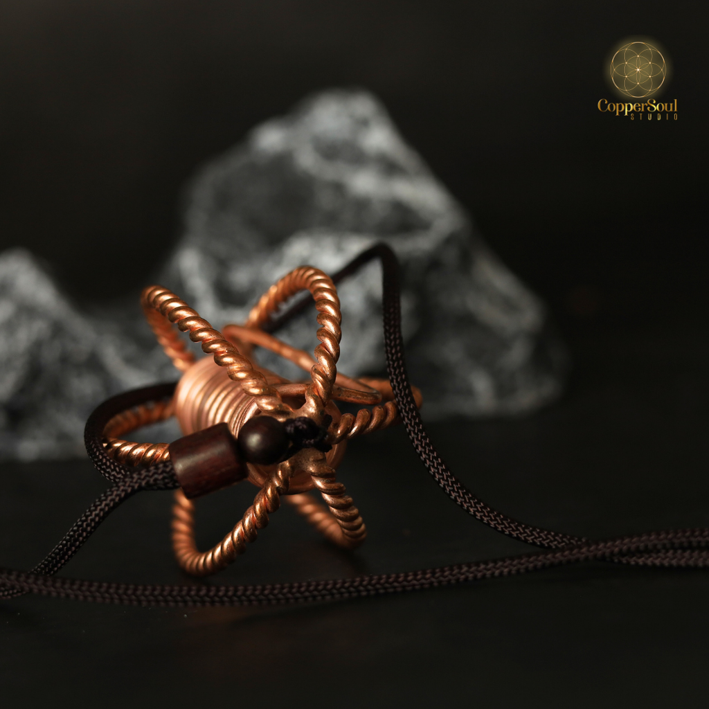 Tensor Harmonizer Pendant – EMF Neutralization & Energy Flow