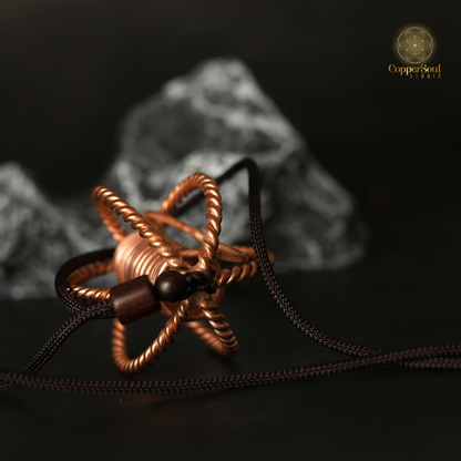 Tensor Harmonizer Pendant – EMF Neutralization & Energy Flow