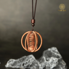 Tensor Harmonizer Pendant – EMF Neutralization & Energy Flow