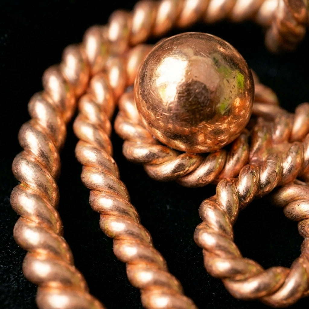 ZenHeart Tensor Pendant – Sacred Geometry Copper Design (177 / 188 / 528 Hz Inspired)