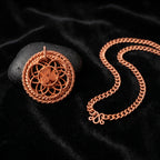 Harmonic Flower Pendant Spiritual Copper Tool V3