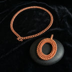 Oval Torus Pendant – Sacred Geometry Design (144 / 188 MHz Inspired)