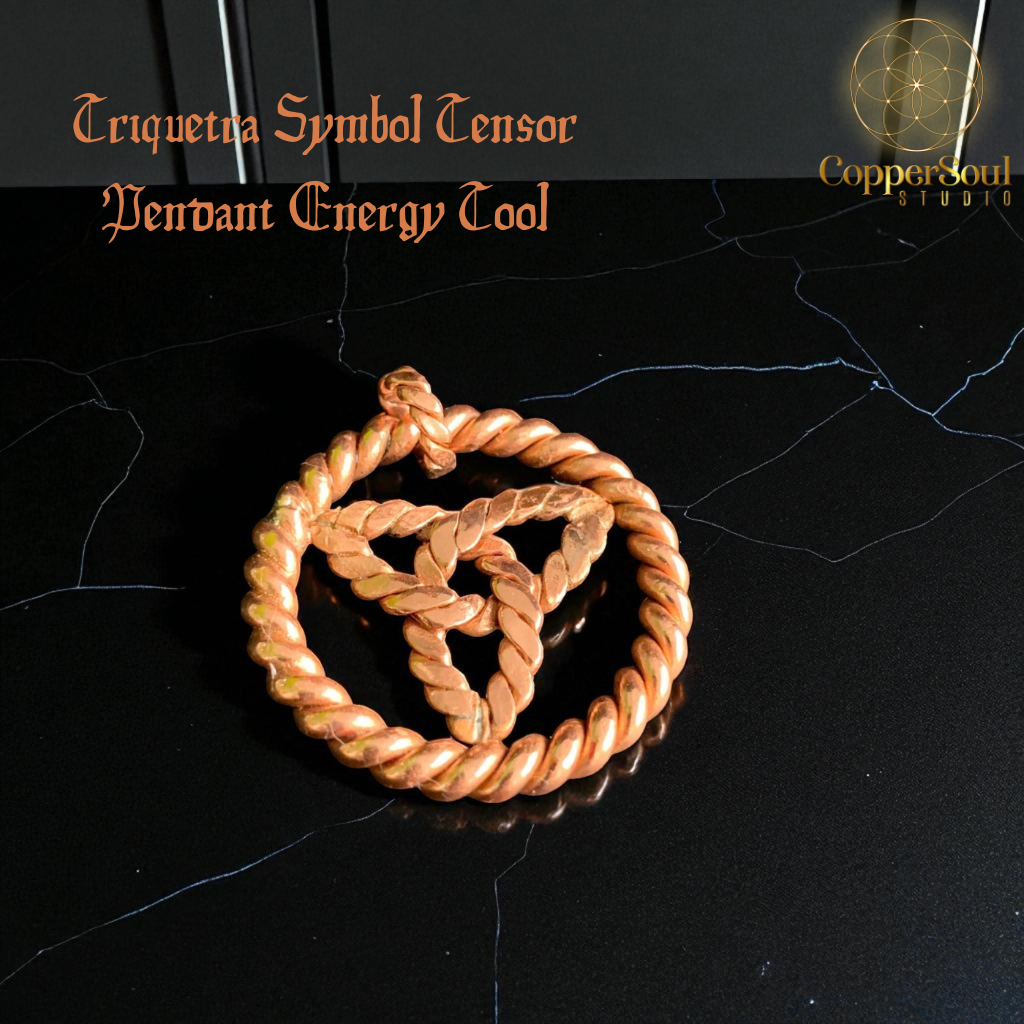Triquetra Symbol Tensor Pendant Energy Tool