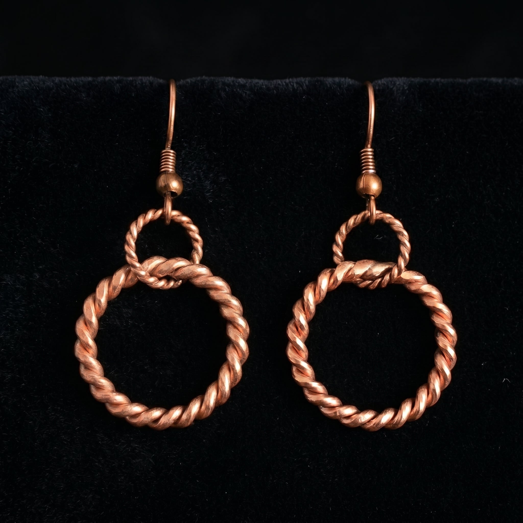 Bare Copper Earrings E7