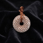 White Quartz Torus Pendant — Deluxe Edition