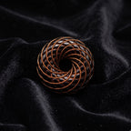 Smoky Quartz Torus Pendant — Deluxe Edition