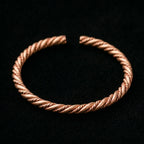 Tensor Cuff Bracelet – Twisted Copper Design