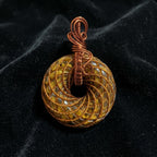 Tiger's Eye Torus Pendant — Deluxe Edition