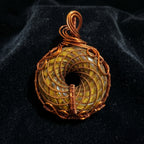 Tiger's Eye Torus Pendant — Deluxe Edition