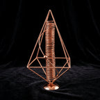 NuGiza Harmonizer – Sacred Geometry Copper Pyramid with Tensor Coil