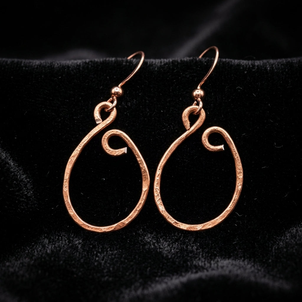 Bare Copper Earrings E3