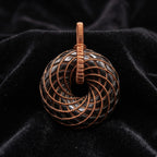 Smoky Quartz Torus Pendant — Deluxe Edition