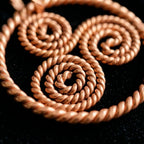 Triskelion Pendant – Sacred Geometry Design (144 / 432 Hz Inspired)