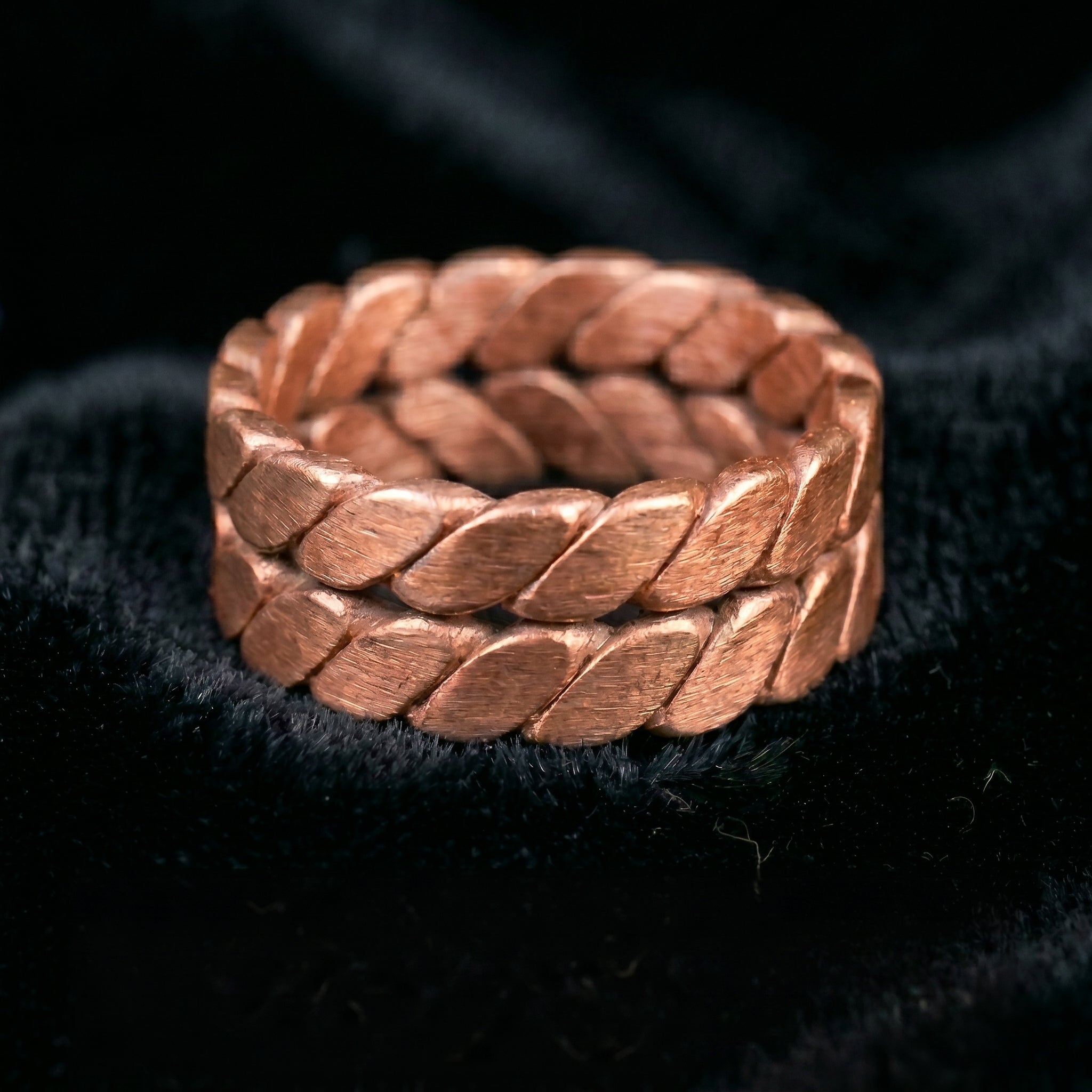Double Scale Band Ring - FREE