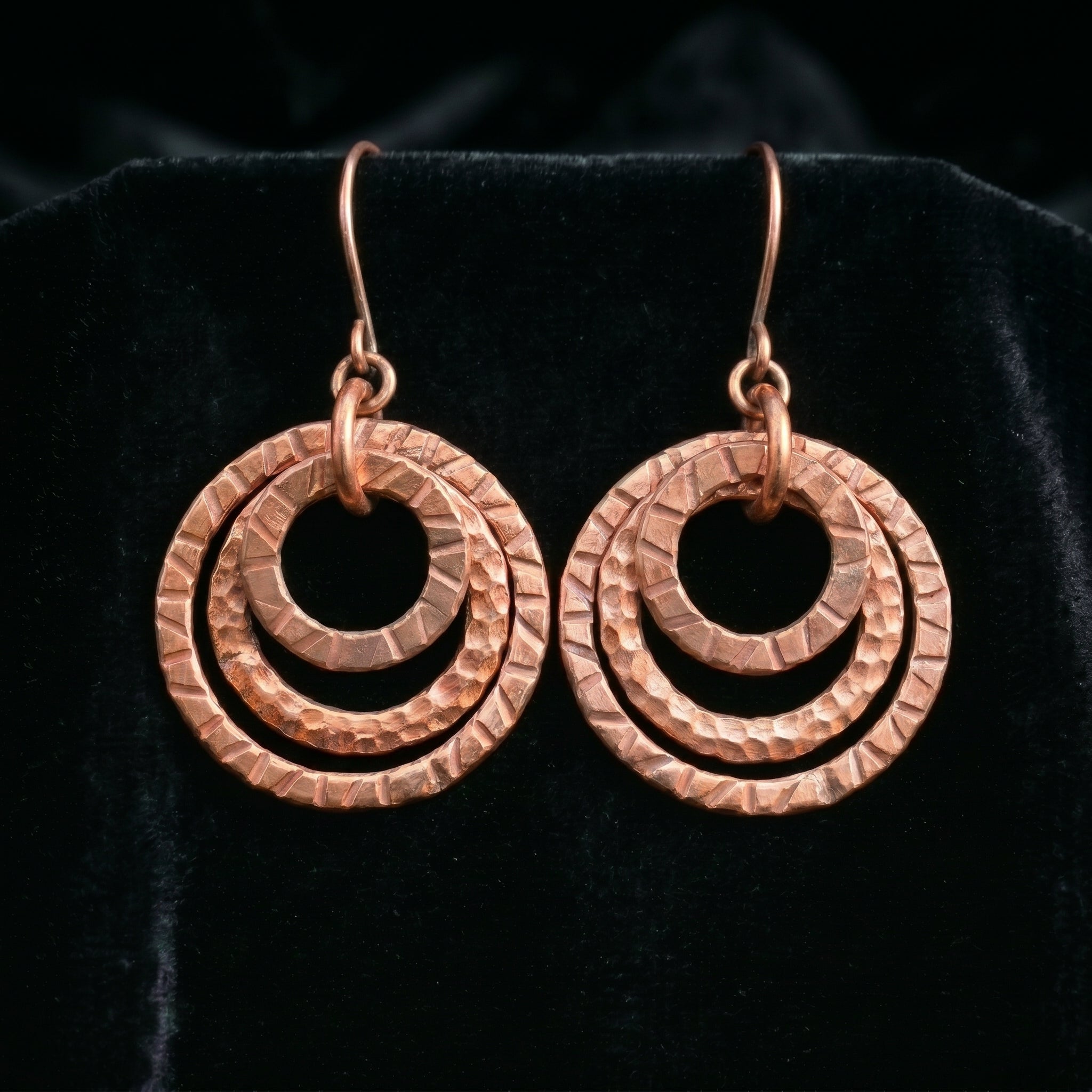 Bare Copper Earrings E20