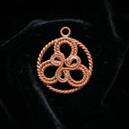 Sacred Triskelion Pendant – Sacred Geometry Design (144 Hz Inspired)