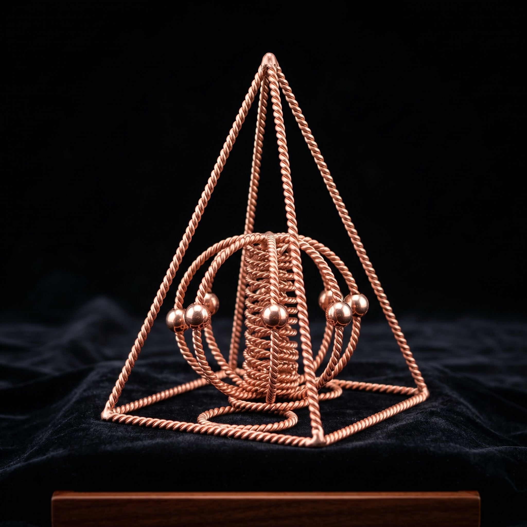 Nubian Red Copper Pyramid – 144 MHz & 177 MHz