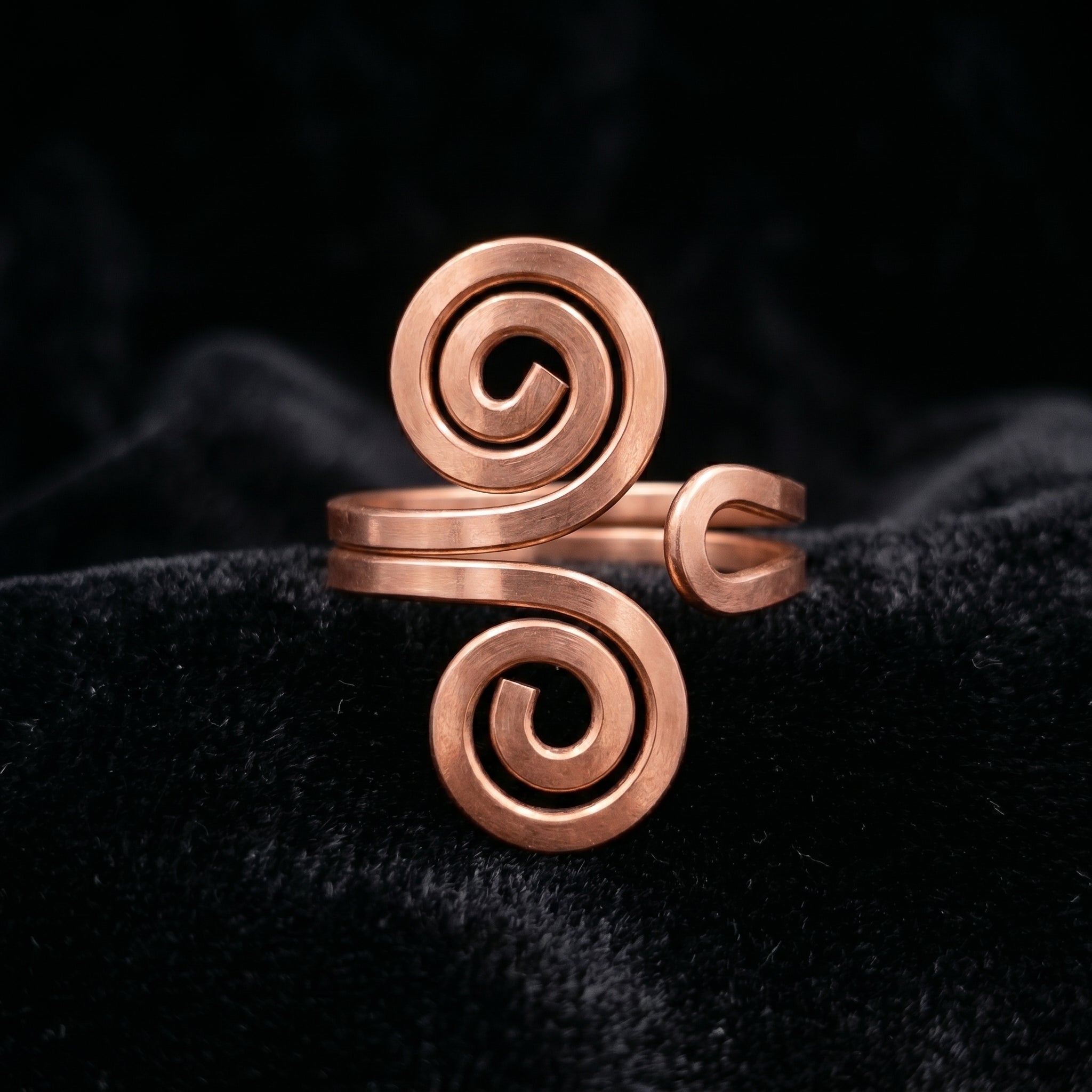 Handmade copper ring R5