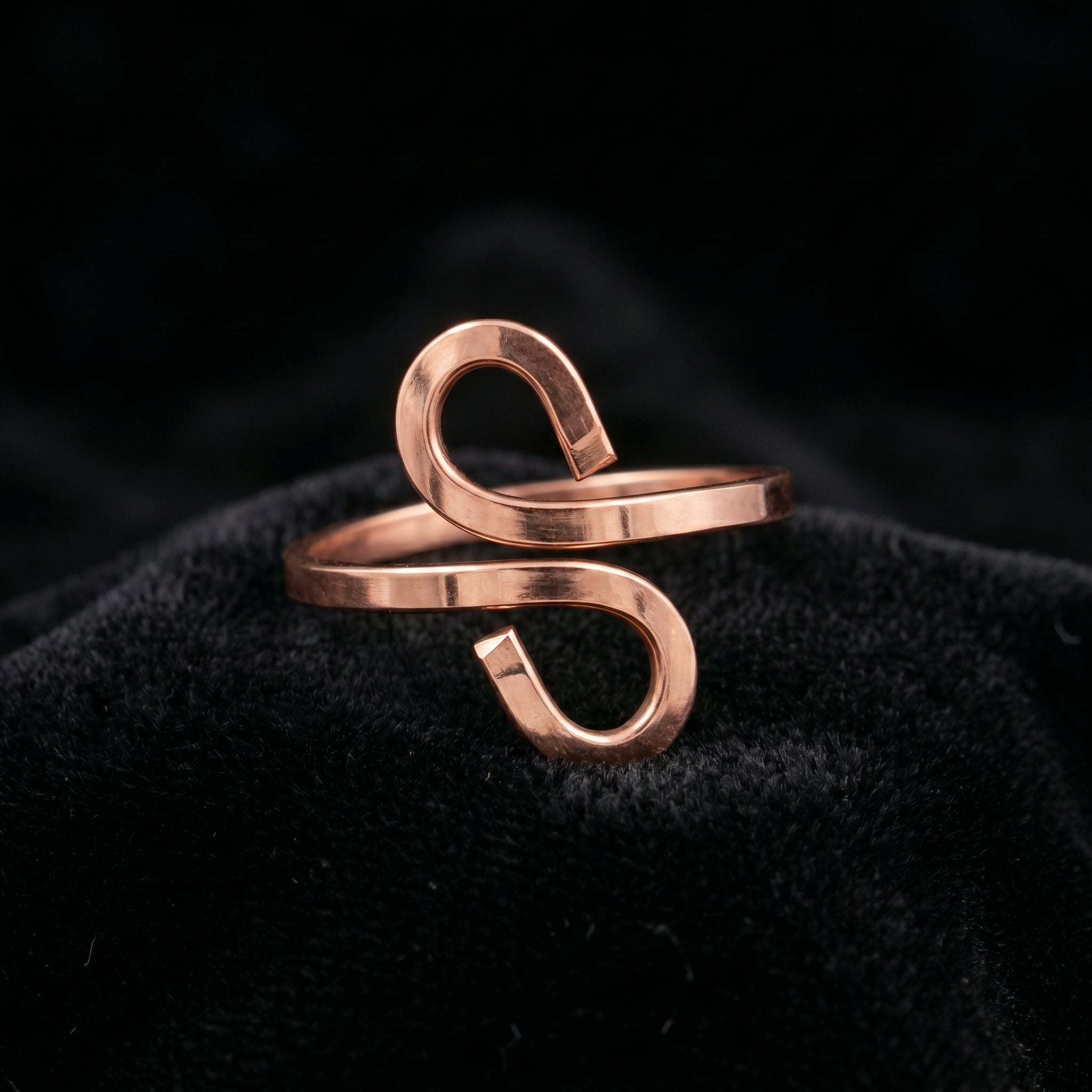 Handmade copper ring R15