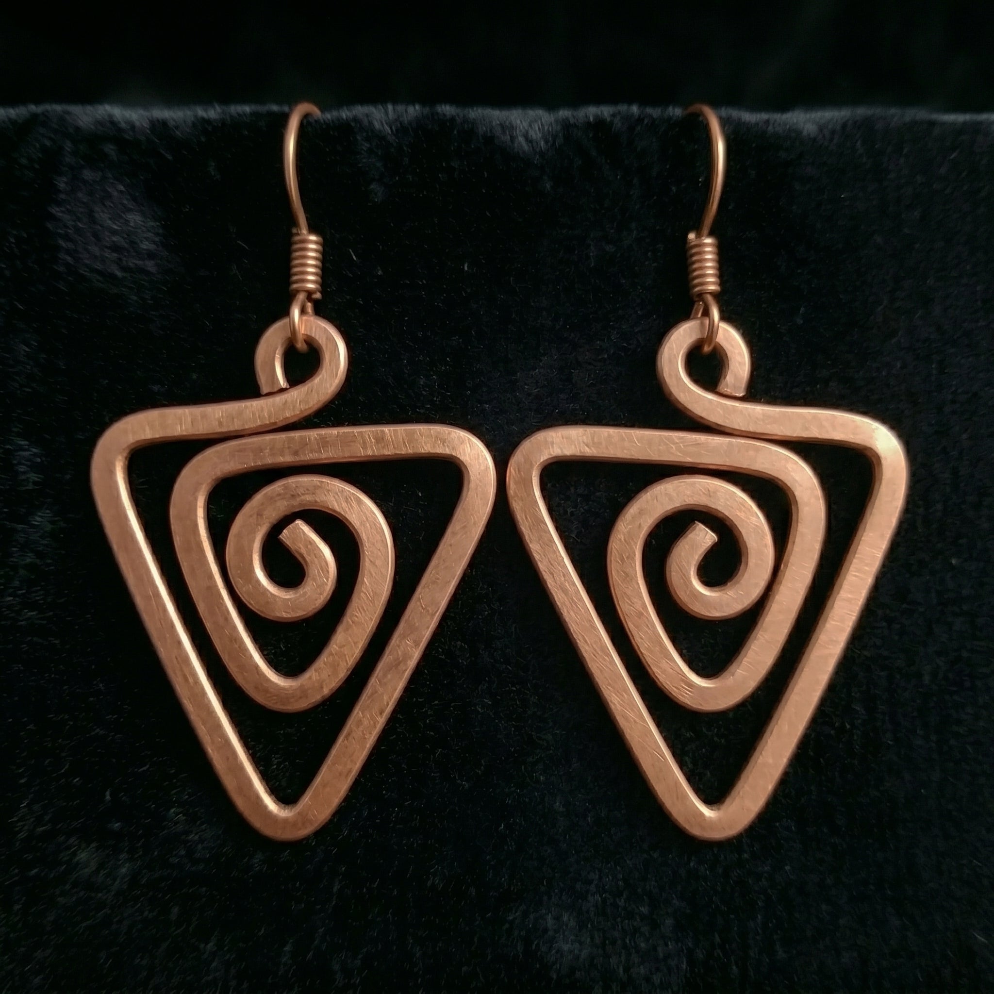 Bare Copper Earrings E17
