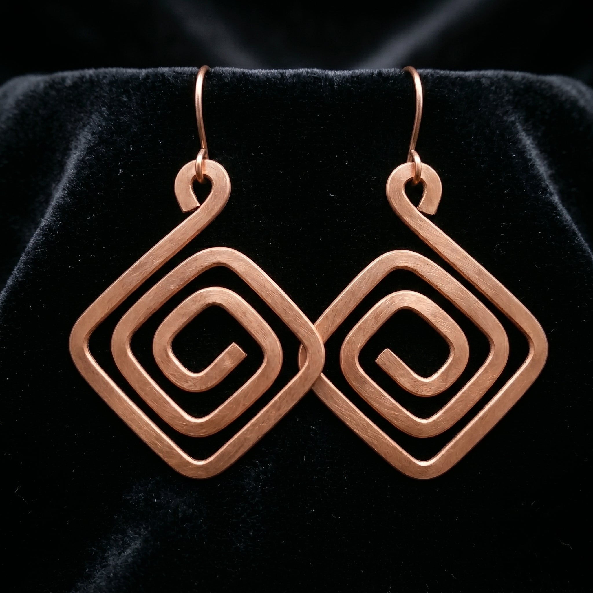 Bare Copper Earrings E19