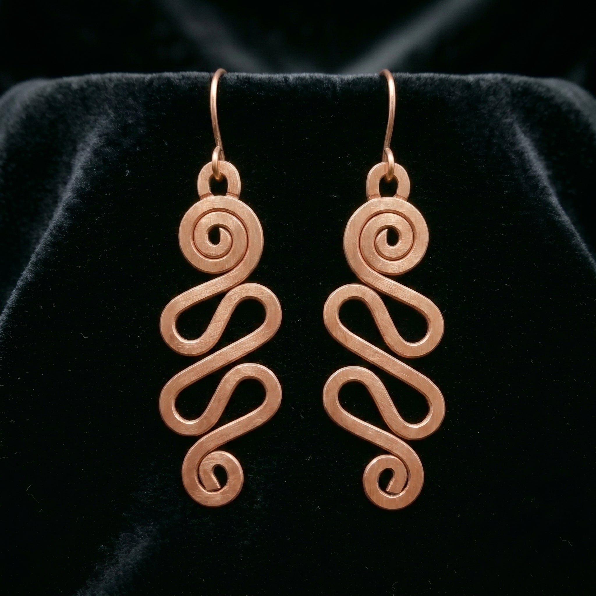 Bare Copper Earrings E27