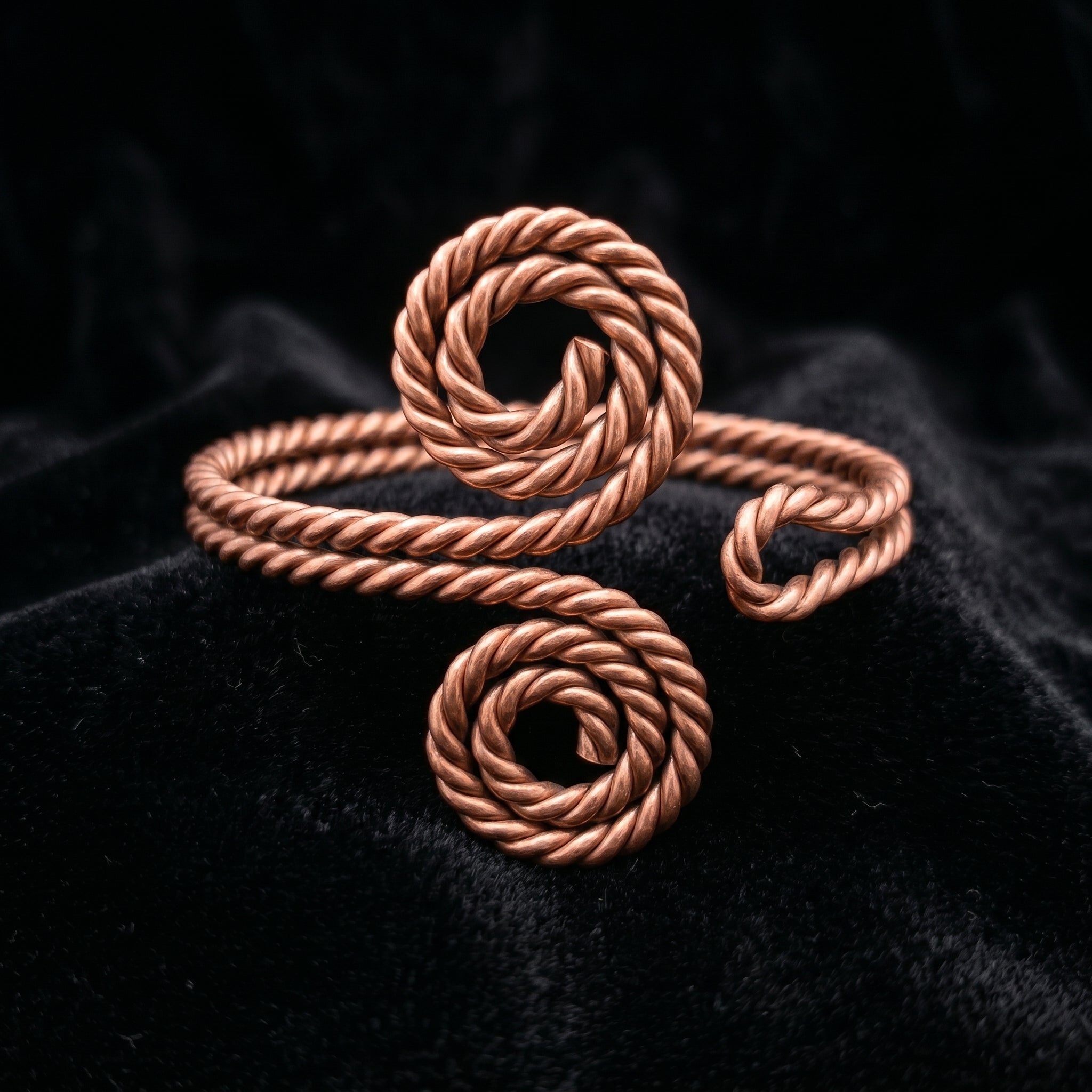 Copper Arm & Ankle Cuff – Handmade A7