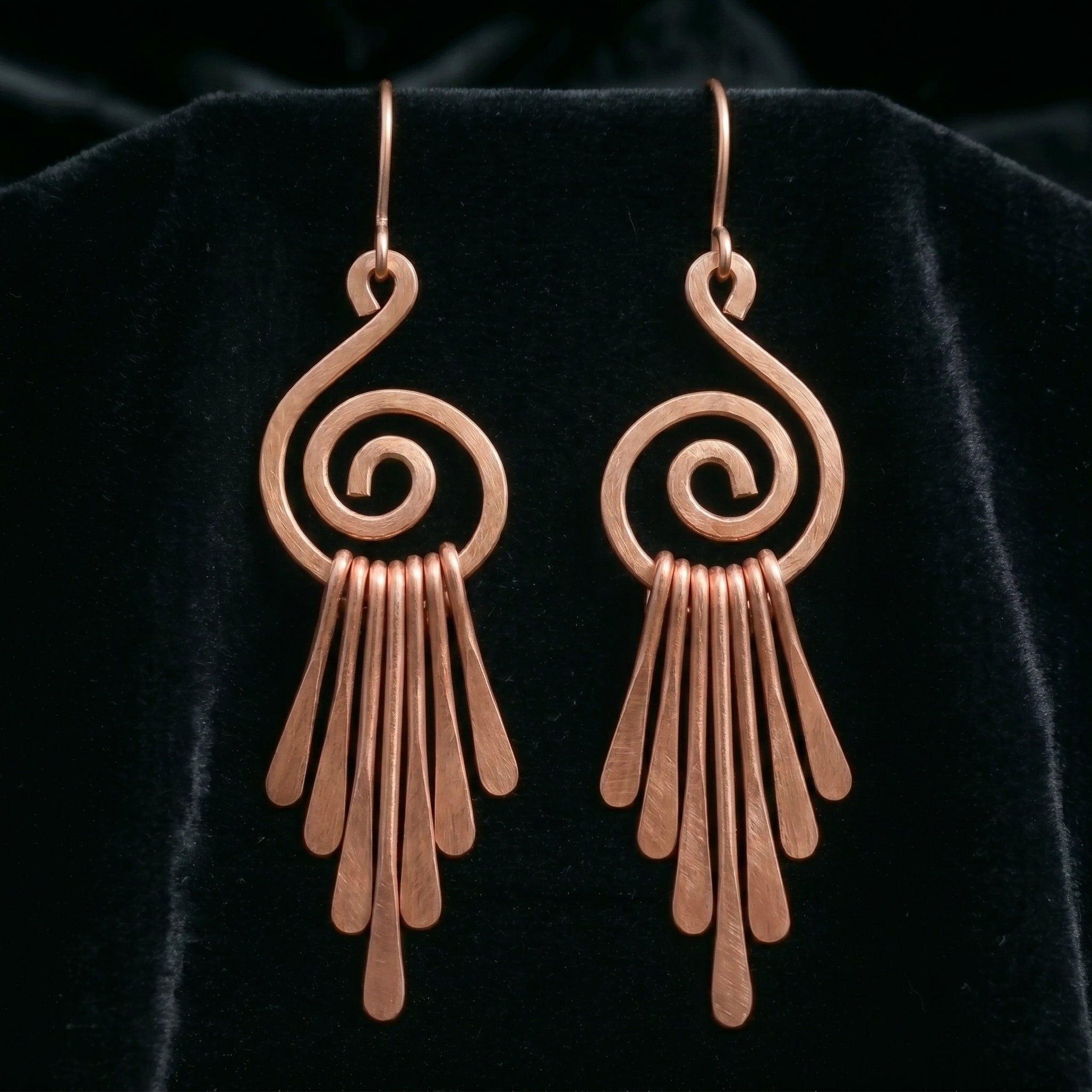 Bare Copper Earrings E28