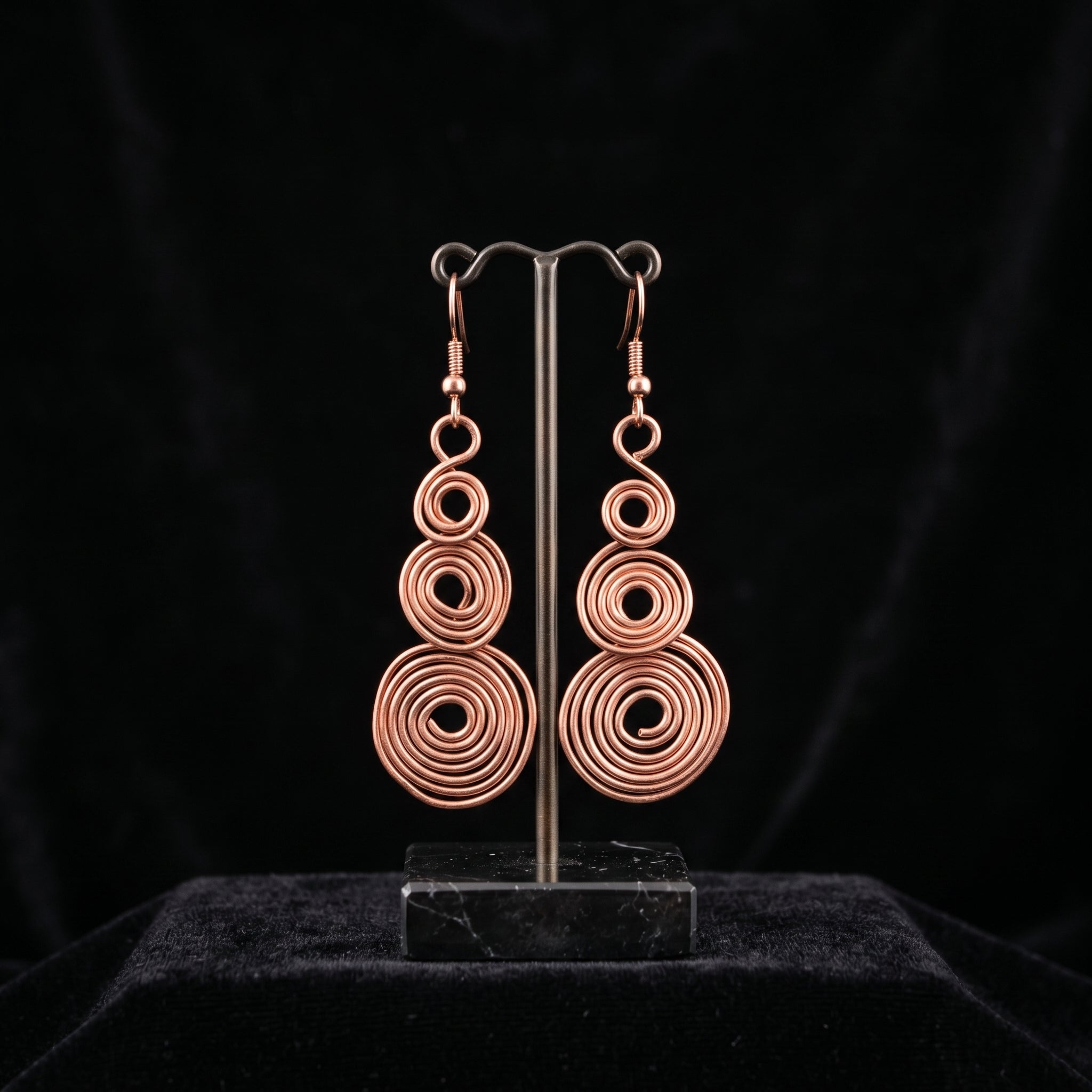 Bare Copper Earrings E5