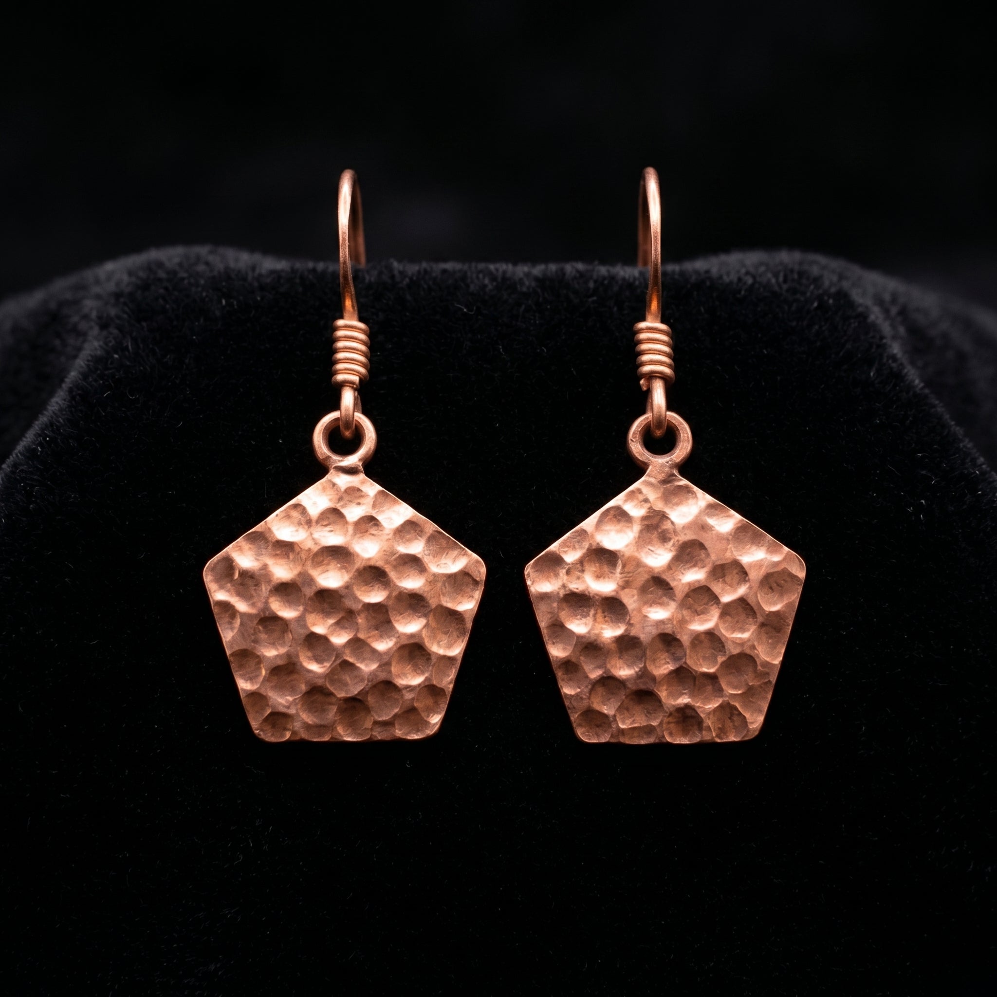 Bare Copper Earrings E31
