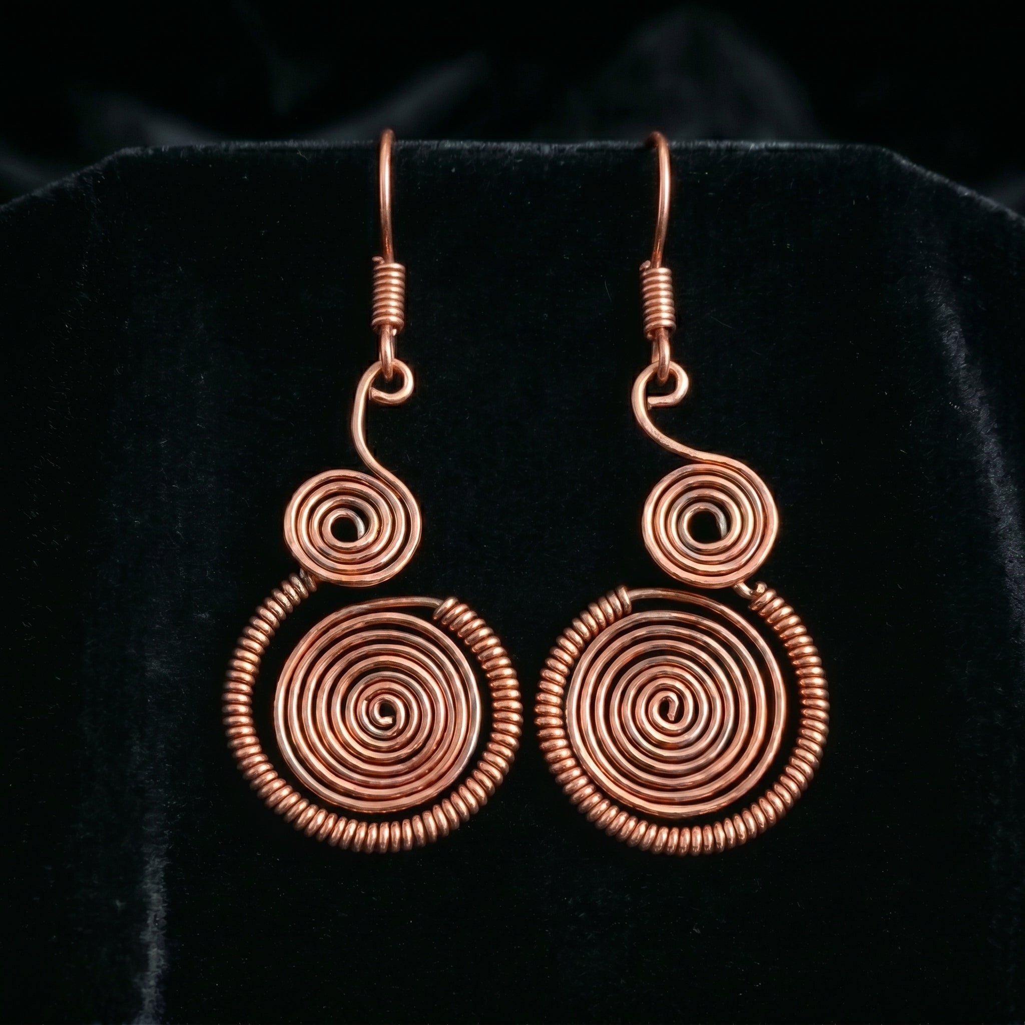 Bare Copper Earrings E34