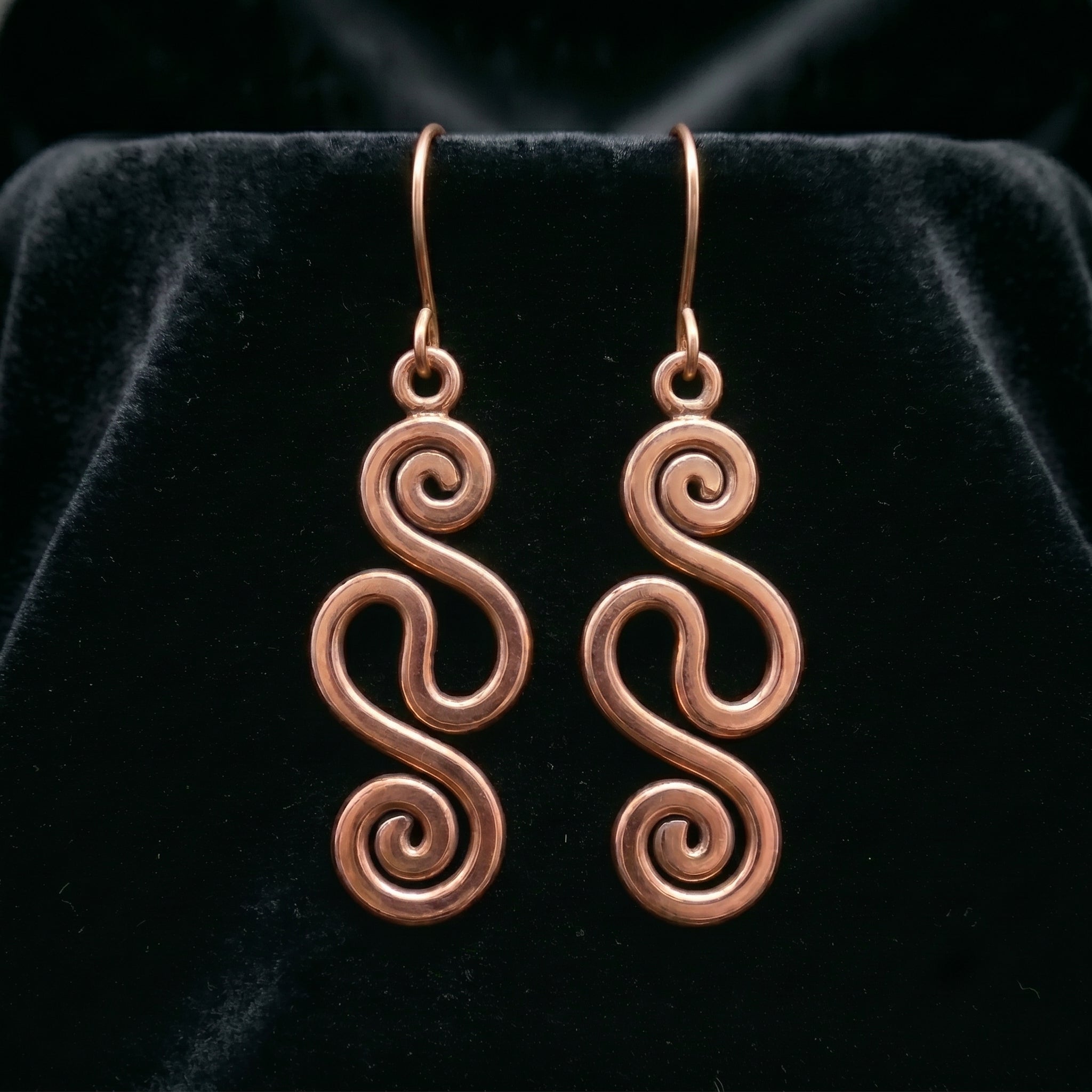 Bare Copper Earrings E20