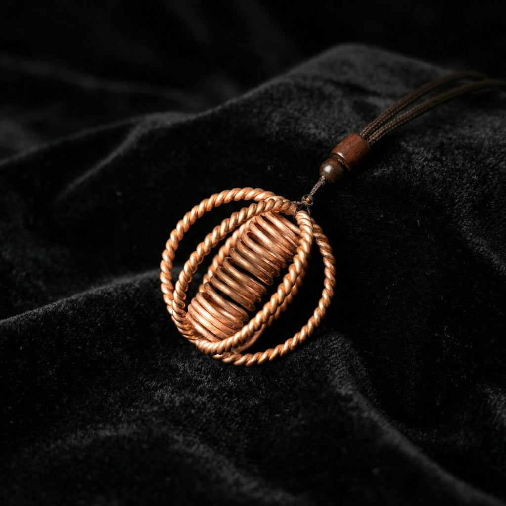 Tensor Harmonizer Pendant V5 – Artistic Design & Sacred Geometry Style