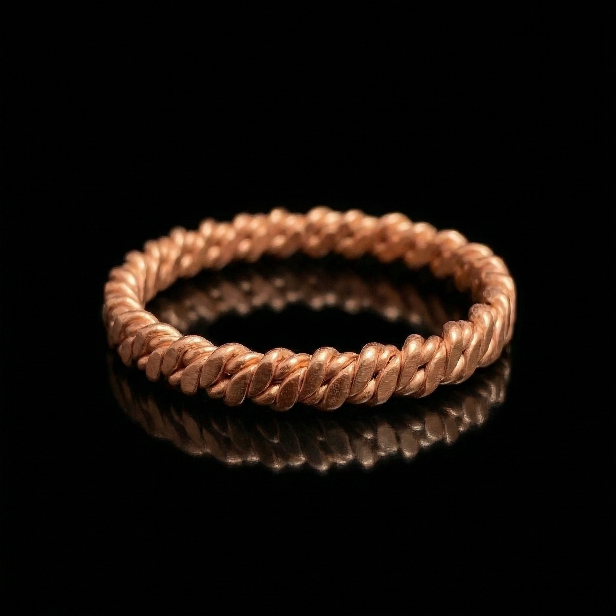 Empowerment Cubit Tensor Bracelet – Flat 4-Twist