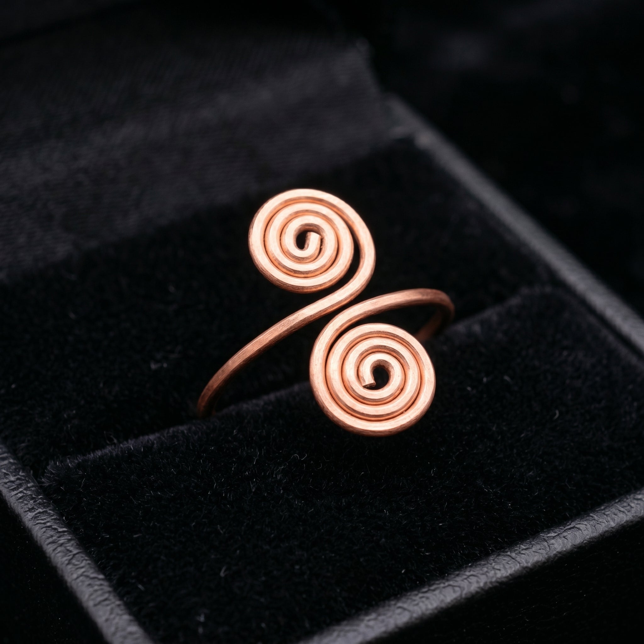 Handmade copper ring R10