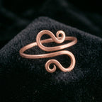 Handmade copper ring R22