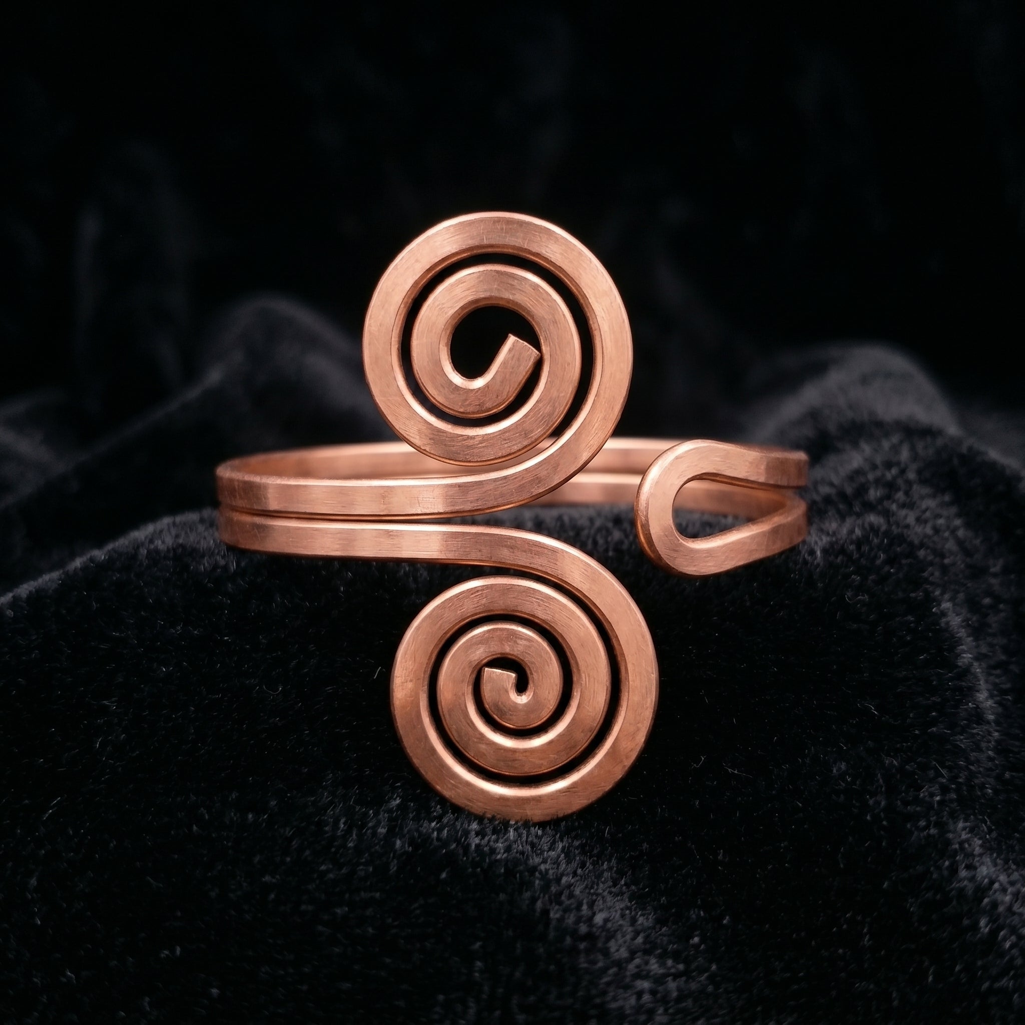 Handmade copper ring R25