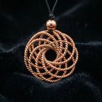 Torus Pendant V2 – 432 MHz Handcrafted Copper Necklace - FREE